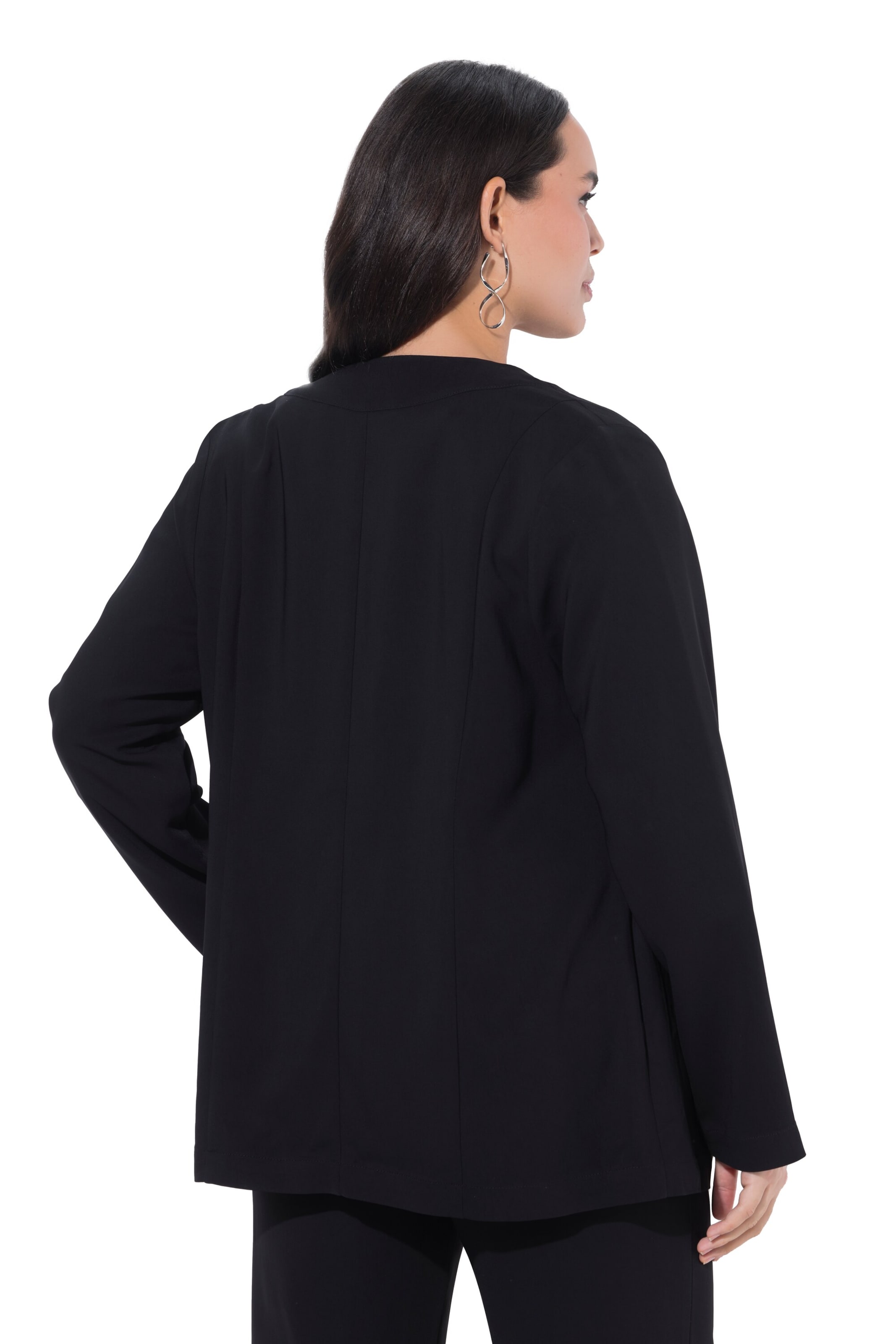 Ulla Popken Tussenjas in Zwart