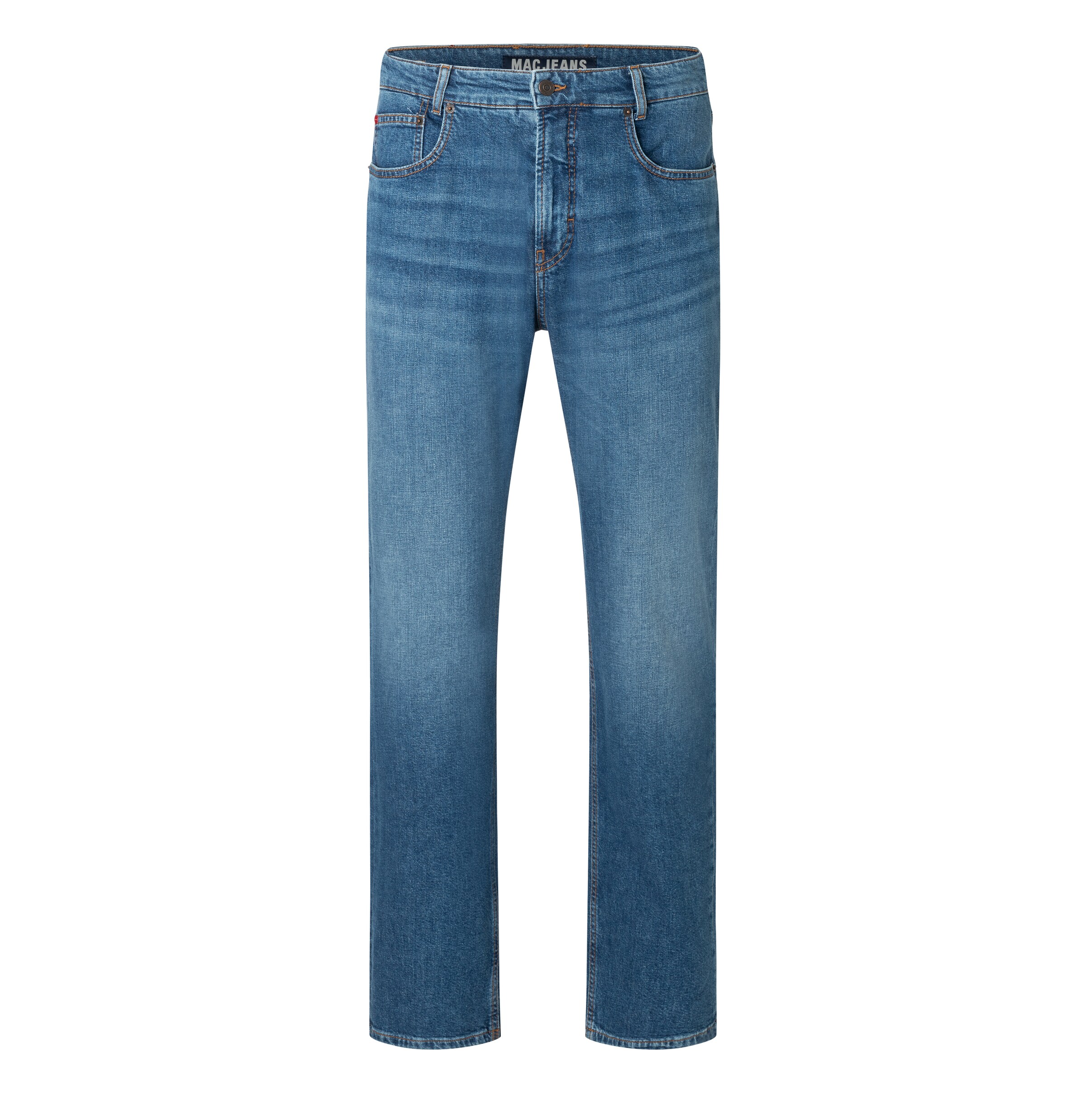 MAC Regular Jeans in Blue: front
