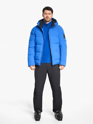 ZIENER Athletic Sweatshirt 'JUSEI-Z' in Blue