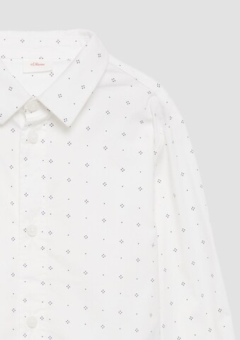 Coupe regular Chemise s.Oliver en blanc