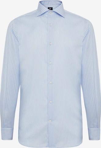 Boggi Milano - Regular Fit Camisa em azul: frente