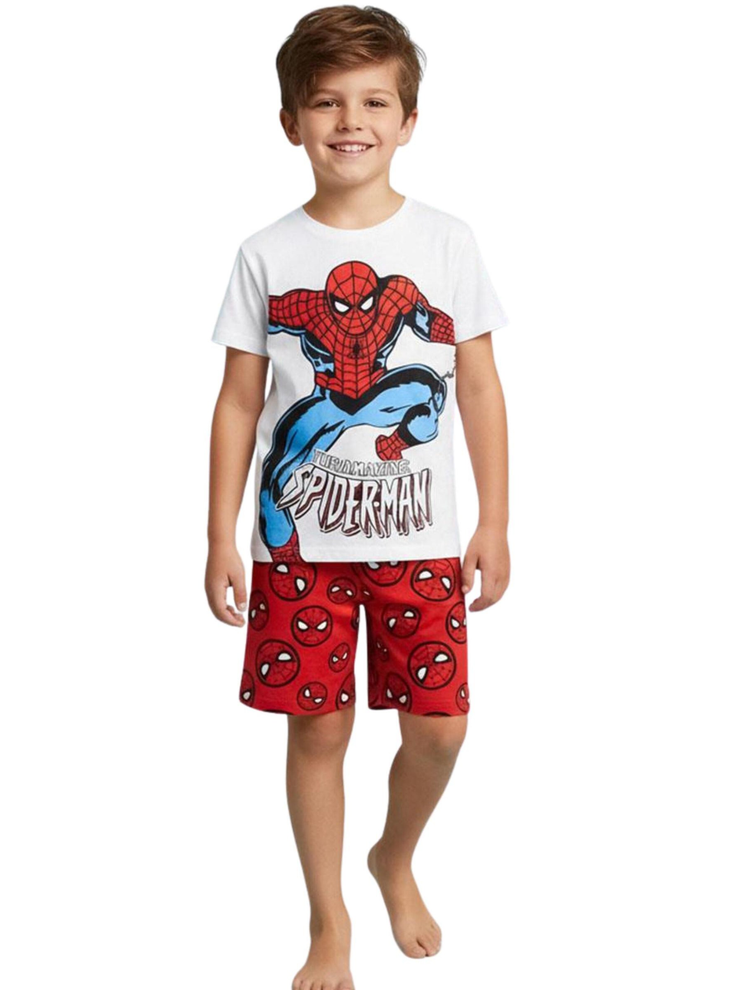DISNEY Pajamas 'Spiderman' in Red