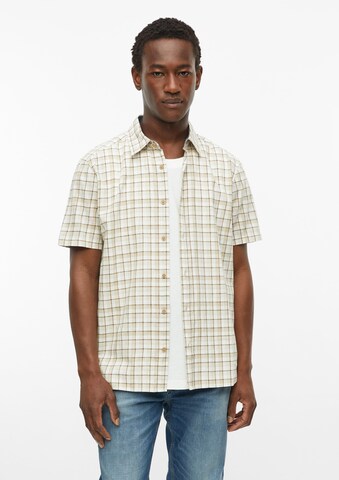 s.Oliver Regular Fit Hemd in Beige: Vorderseite