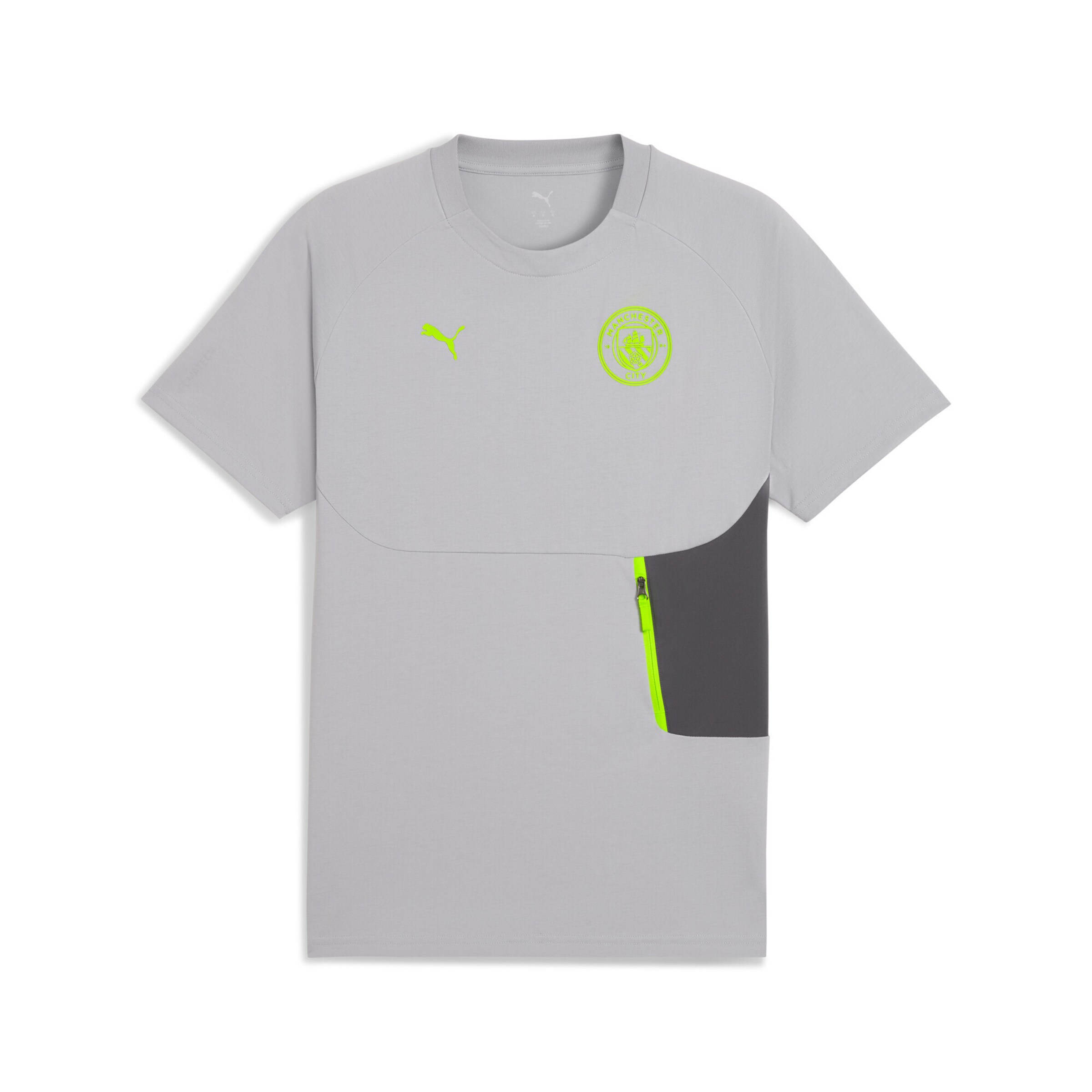 PUMA Performance shirt 'Manchester City' in Grey: front