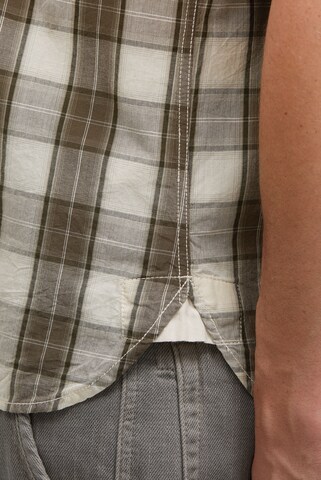 CAMP DAVID Slim fit Button Up Shirt in Brown