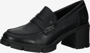 Chaussure basse Dockers by Gerli en noir : devant