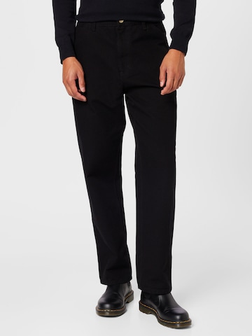 Loosefit Pantalon Carhartt WIP en noir : devant