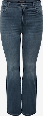 ONLY Carmakoma Regular Jeans in Blauw: voorkant