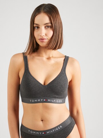 Tommy Hilfiger Underwear Bustier Nedrček | siva barva: sprednja stran