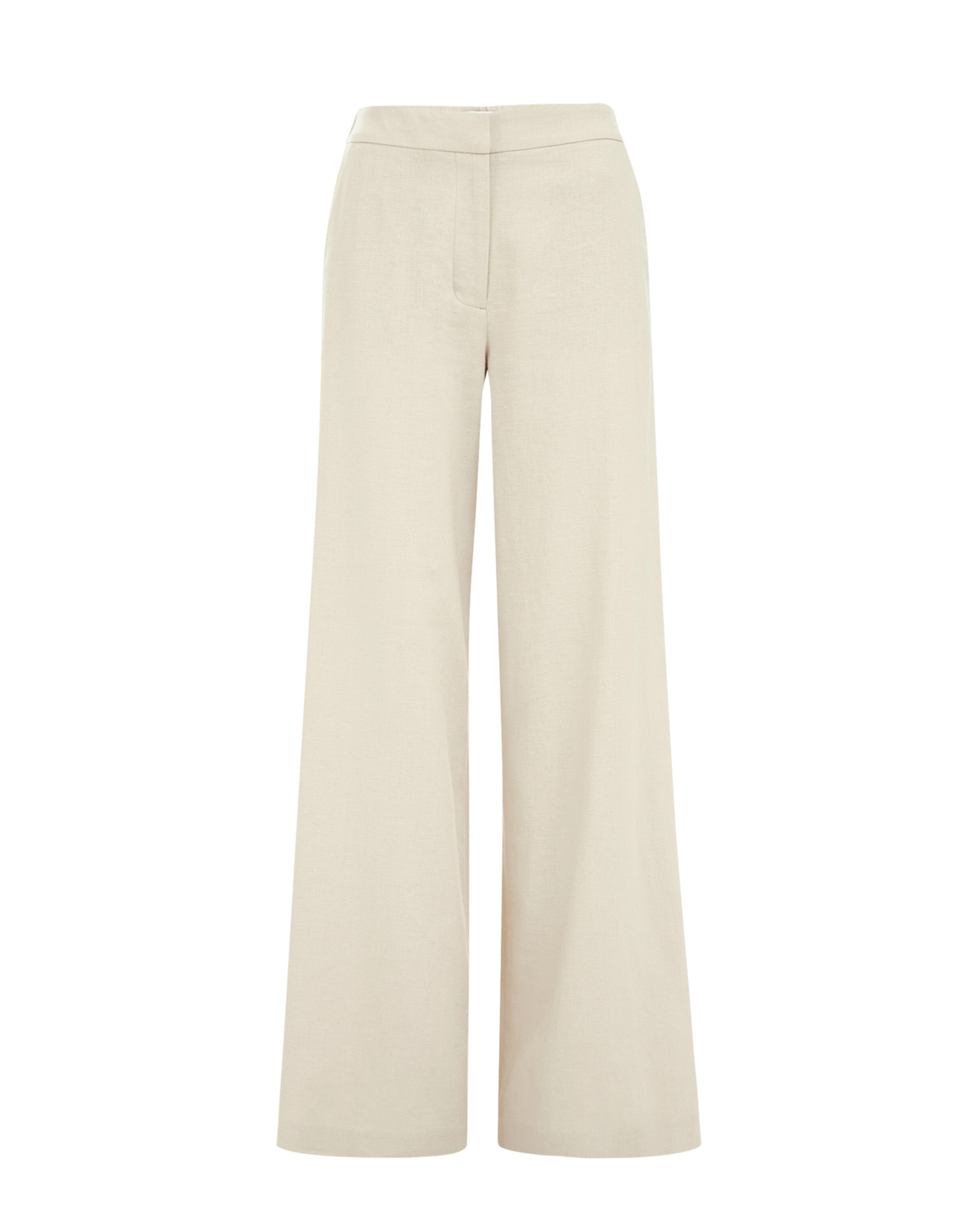 Pantaloni WE Fashion di colore beige chiaro, Visualizzazione prodotti