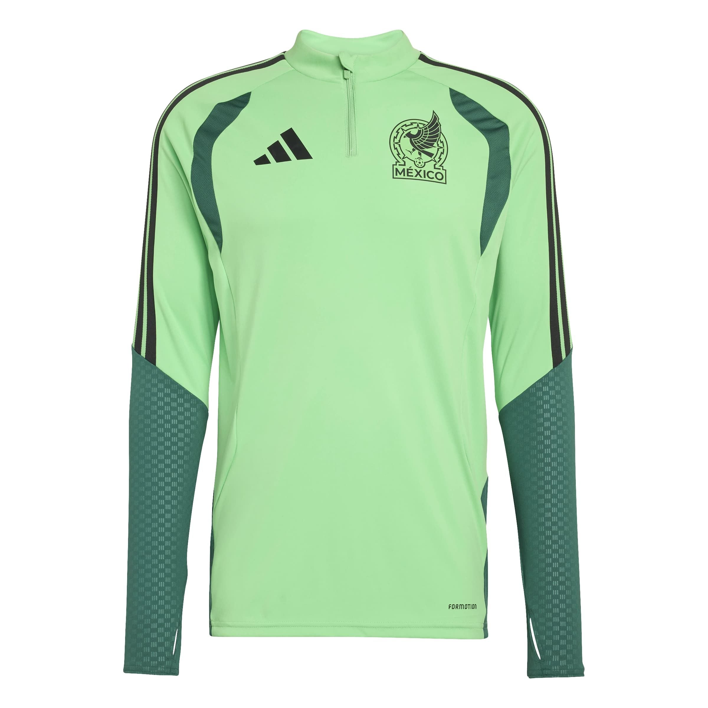 ADIDAS PERFORMANCE Langarmshirt &#x27;FMF TR TOP&#x27; in Grün: Vorderseite