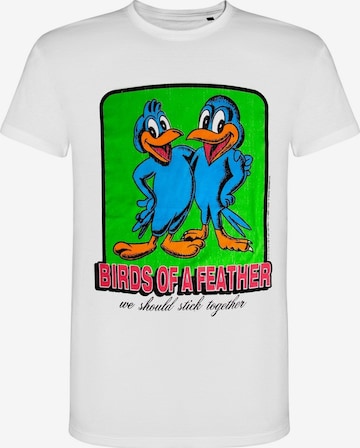 T-Shirt 'Billie Eilish Birds Of A Feather Organic T-Shirt' Billie Eilish en blanc : devant