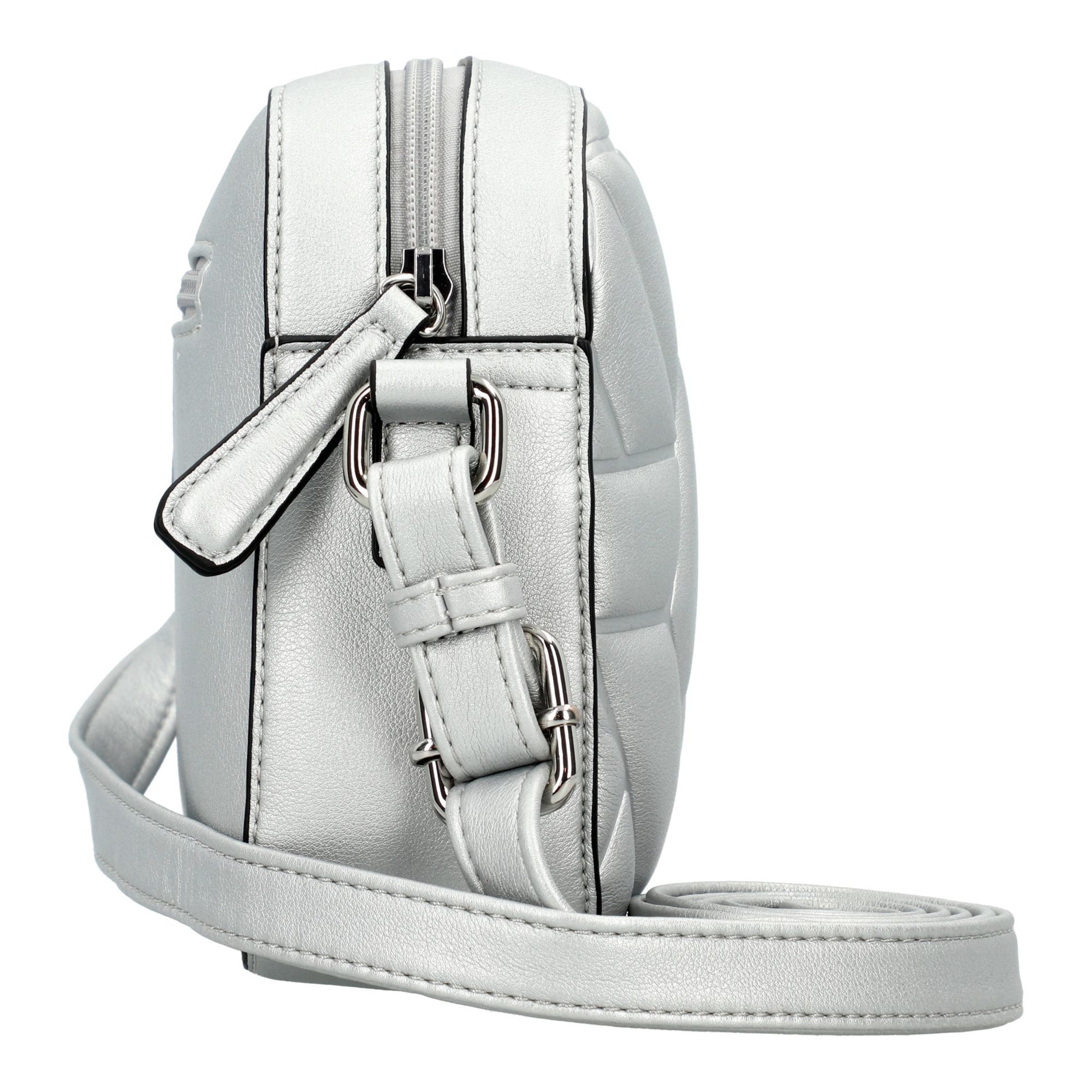 Sac à bandoulière 'Amela' TOM TAILOR en argent