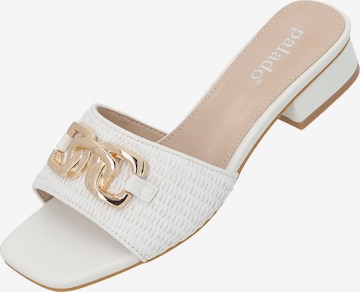 Palado Muiltjes 'Darie' in Wit: voorkant