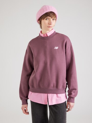new balance Sweatshirt 'Athletics Club' in Lila