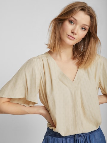 VILA - Blusa 'Arina' en beige