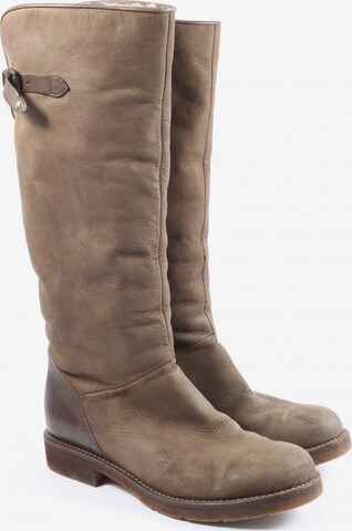 Progetto Dress Boots in 42 in Bronze: front