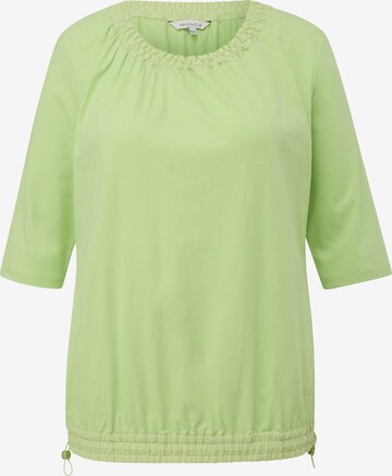 TRIANGLE Shirt in Groen: voorkant