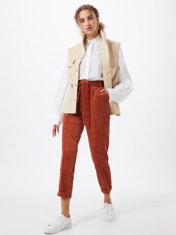 Regular Pantalon MORE & MORE en marron