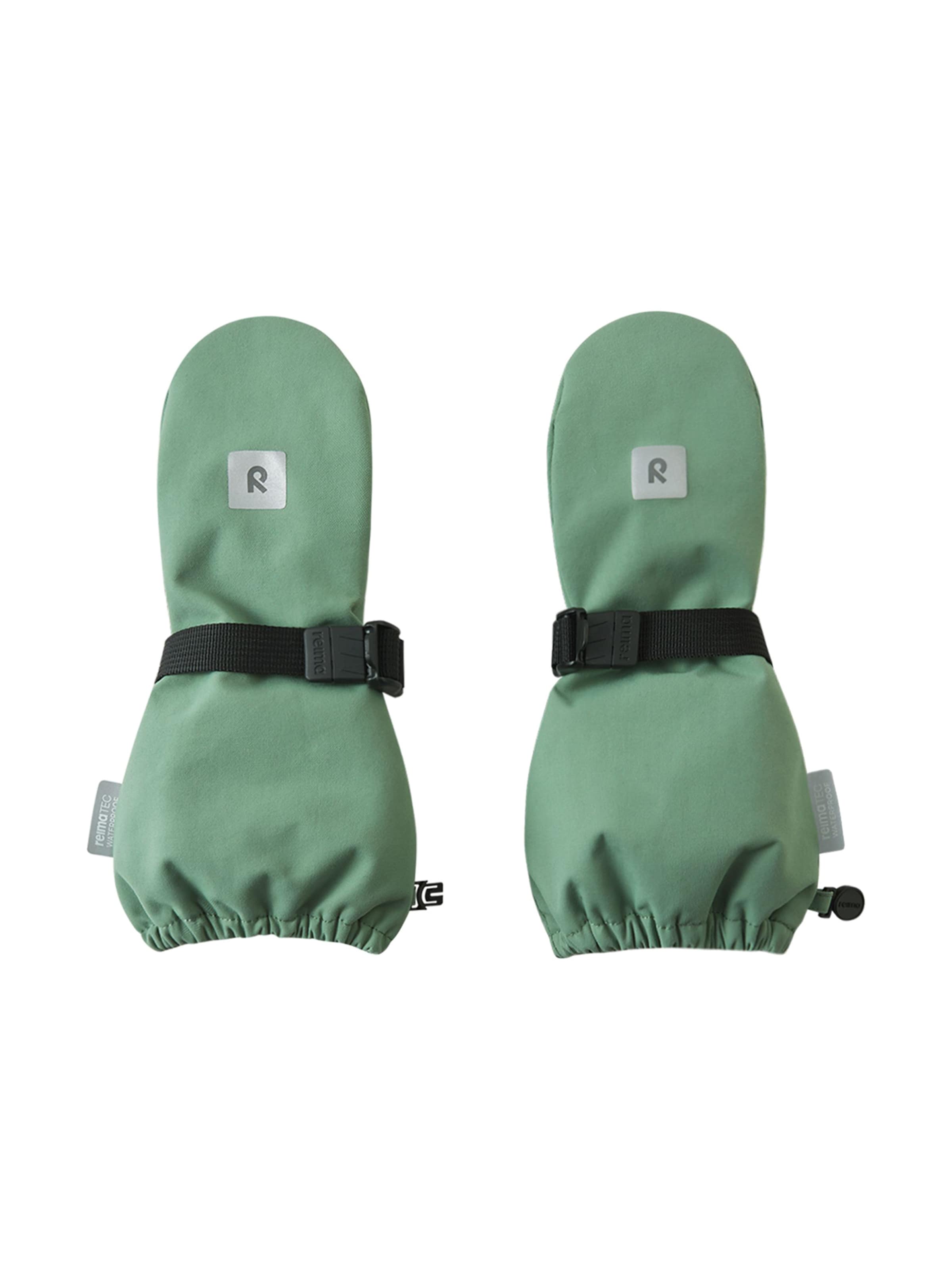 Reima Athletic Gloves 'Askare' in Green: front
