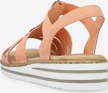 Rieker Sandals in Orange