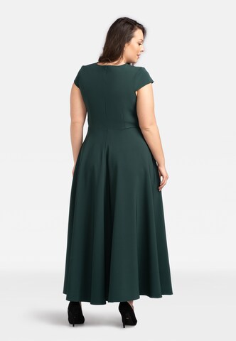 Robe de soirée Karko en vert