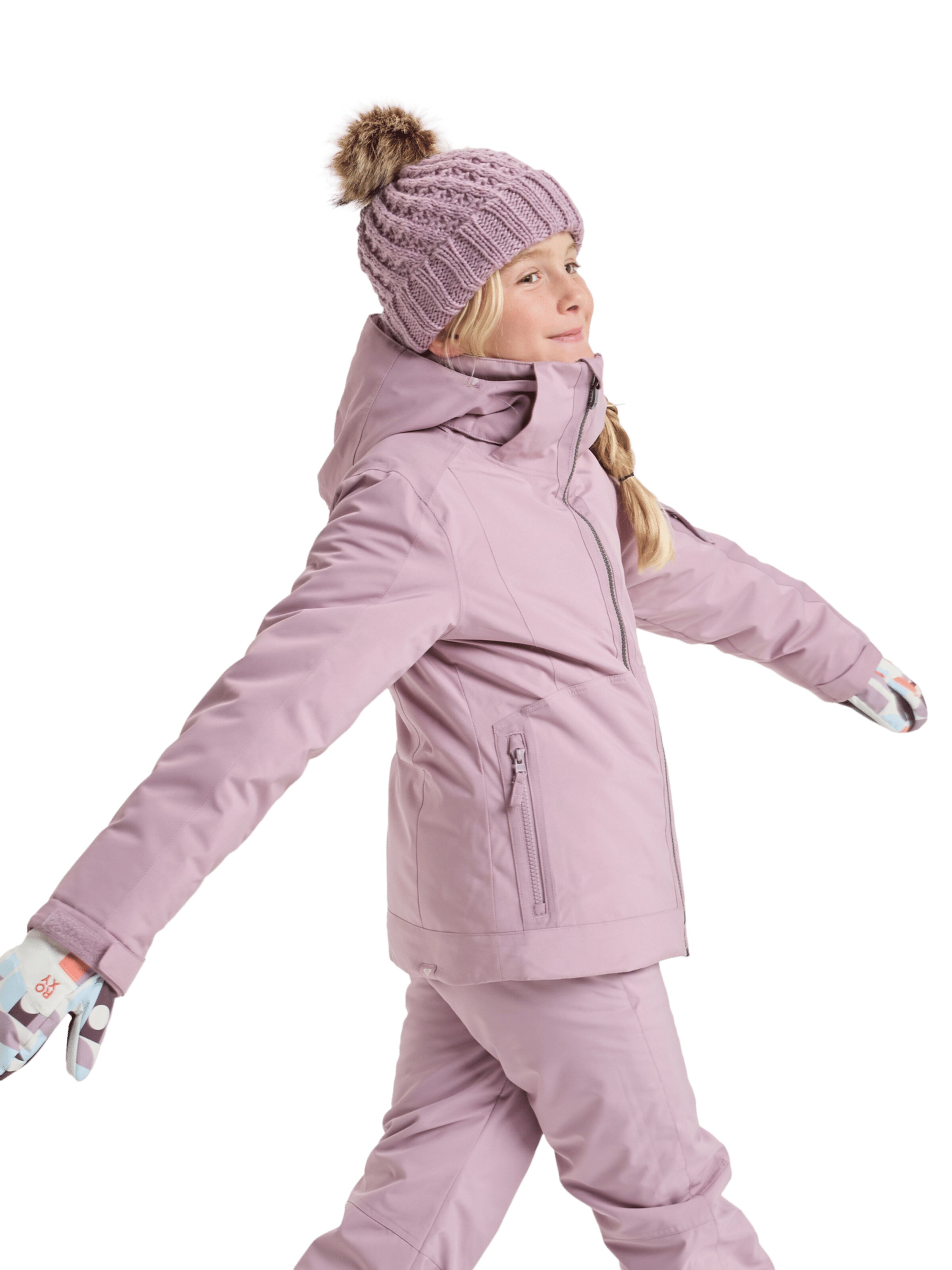 ROXY Athletic Jacket 'Meade' in Pink