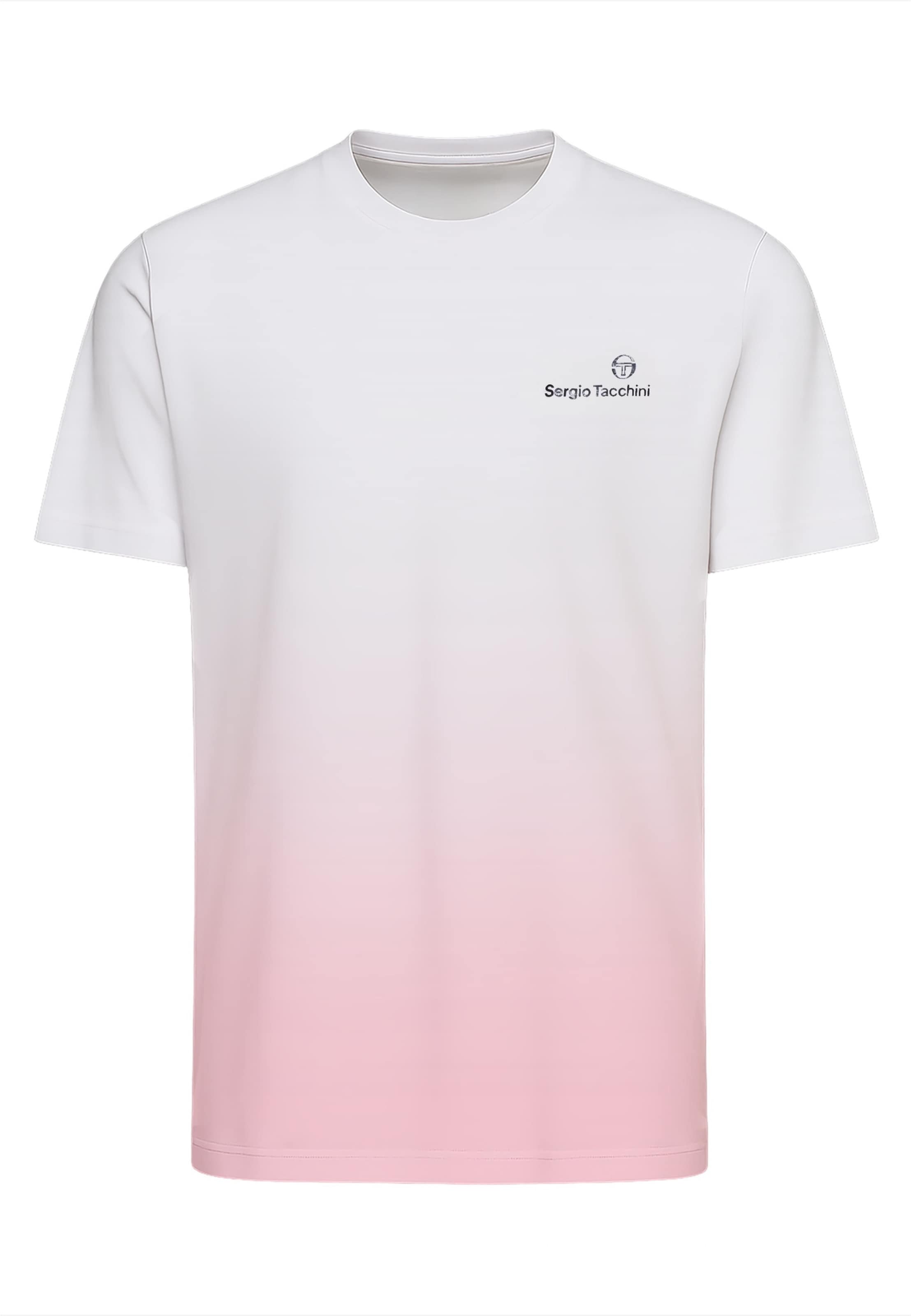 T-Shirt 'Sfumata' Sergio Tacchini en rose : devant