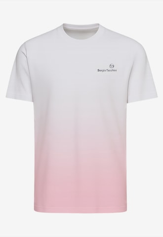 T-Shirt 'Sfumata' Sergio Tacchini en rose : devant
