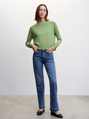 MANGO Sweater 'LUCCA' in Green