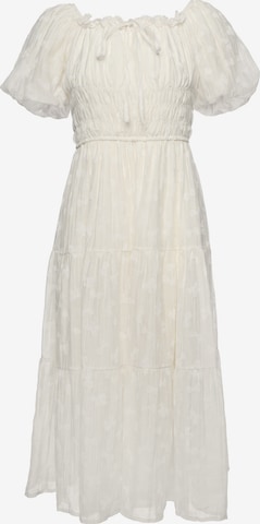 faina - Vestido en beige: frente