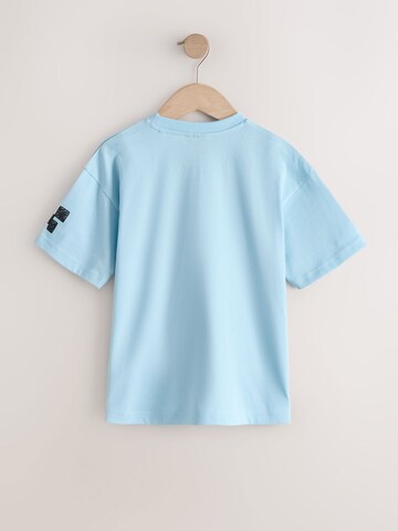 Next Shirt 'Minecraft' in Blauw