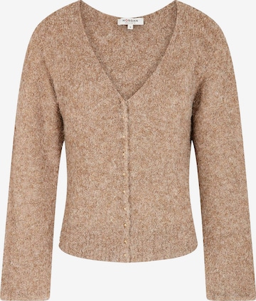 Morgan Knit cardigan 'MANIA' in Brown: front