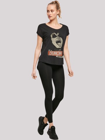 F4NT4STIC T-Shirt 'Kiss Demon Rock' in Schwarz