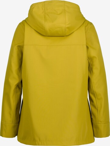 Ulla Popken Between-Season Jacket in Yellow