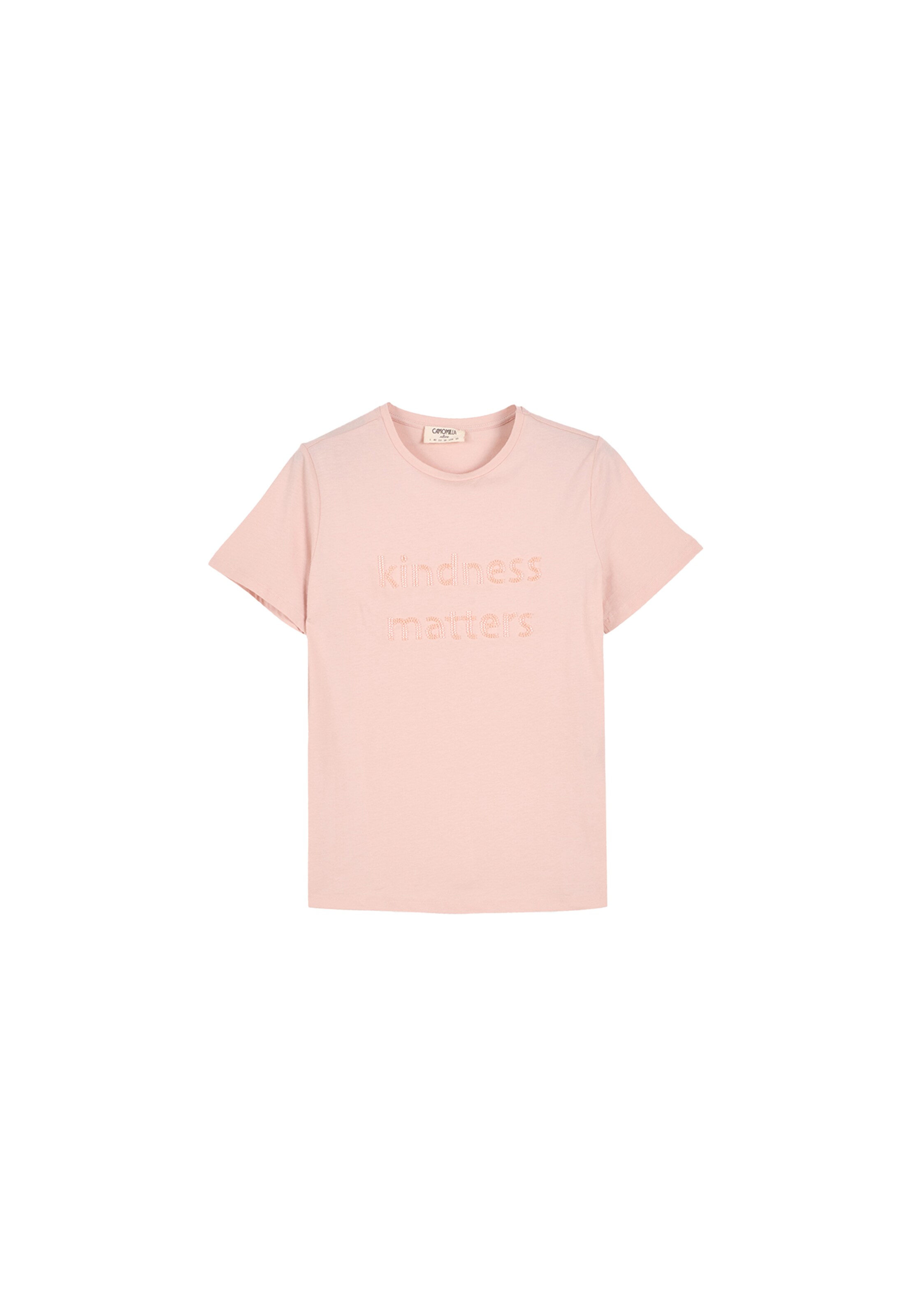 T-shirt 'Steffy' Camomilla Italia en rose : devant