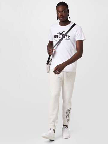 HOLLISTER - Camiseta en blanco