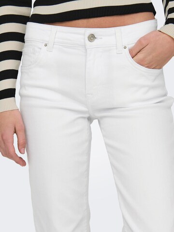 ONLY Regular Jeans i vit