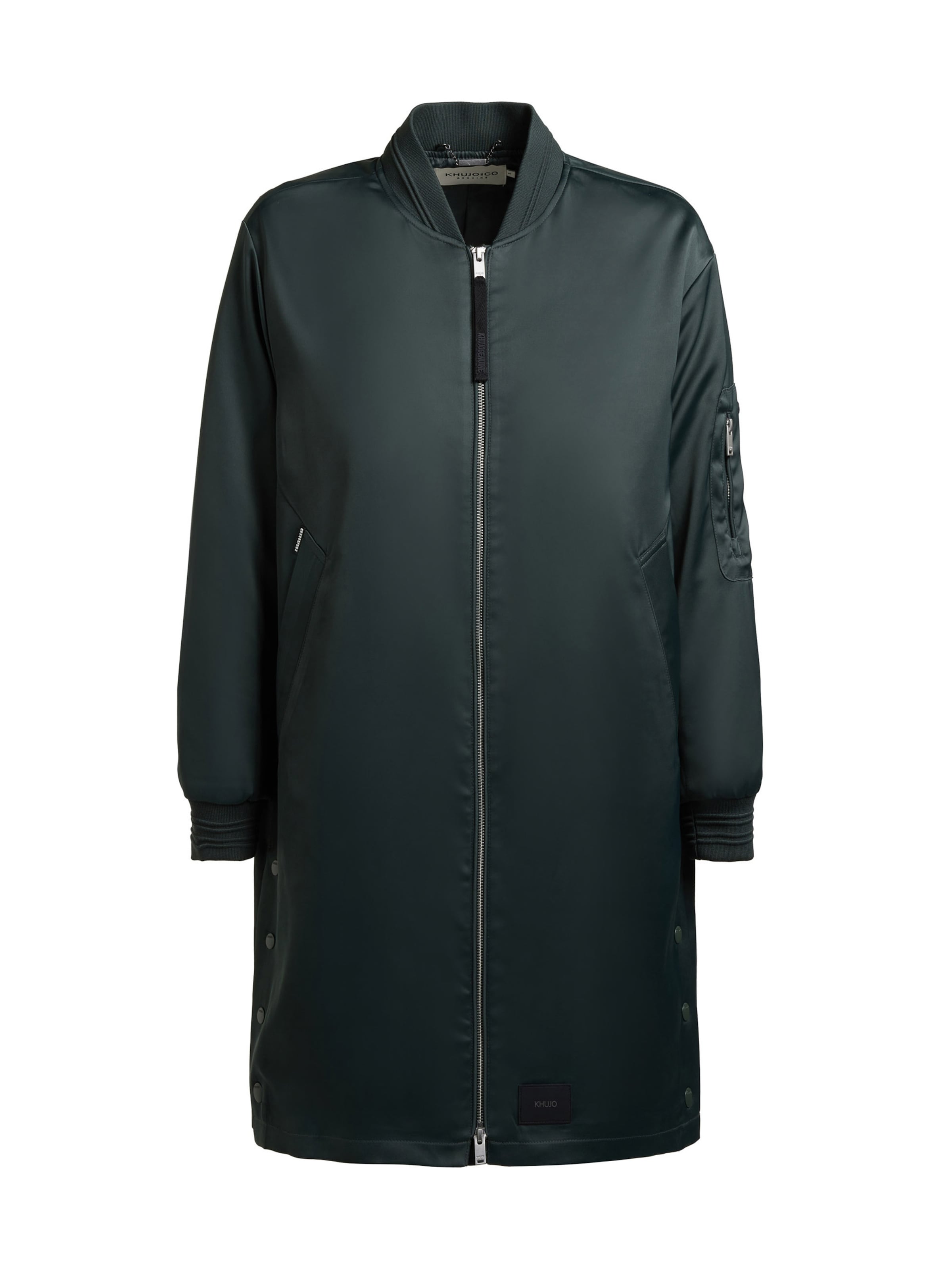 Manteau mi-saison 'Tindra' khujo en vert : devant