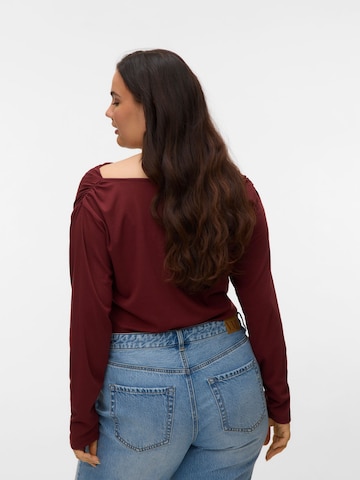 Vero Moda Curve Top in Brown
