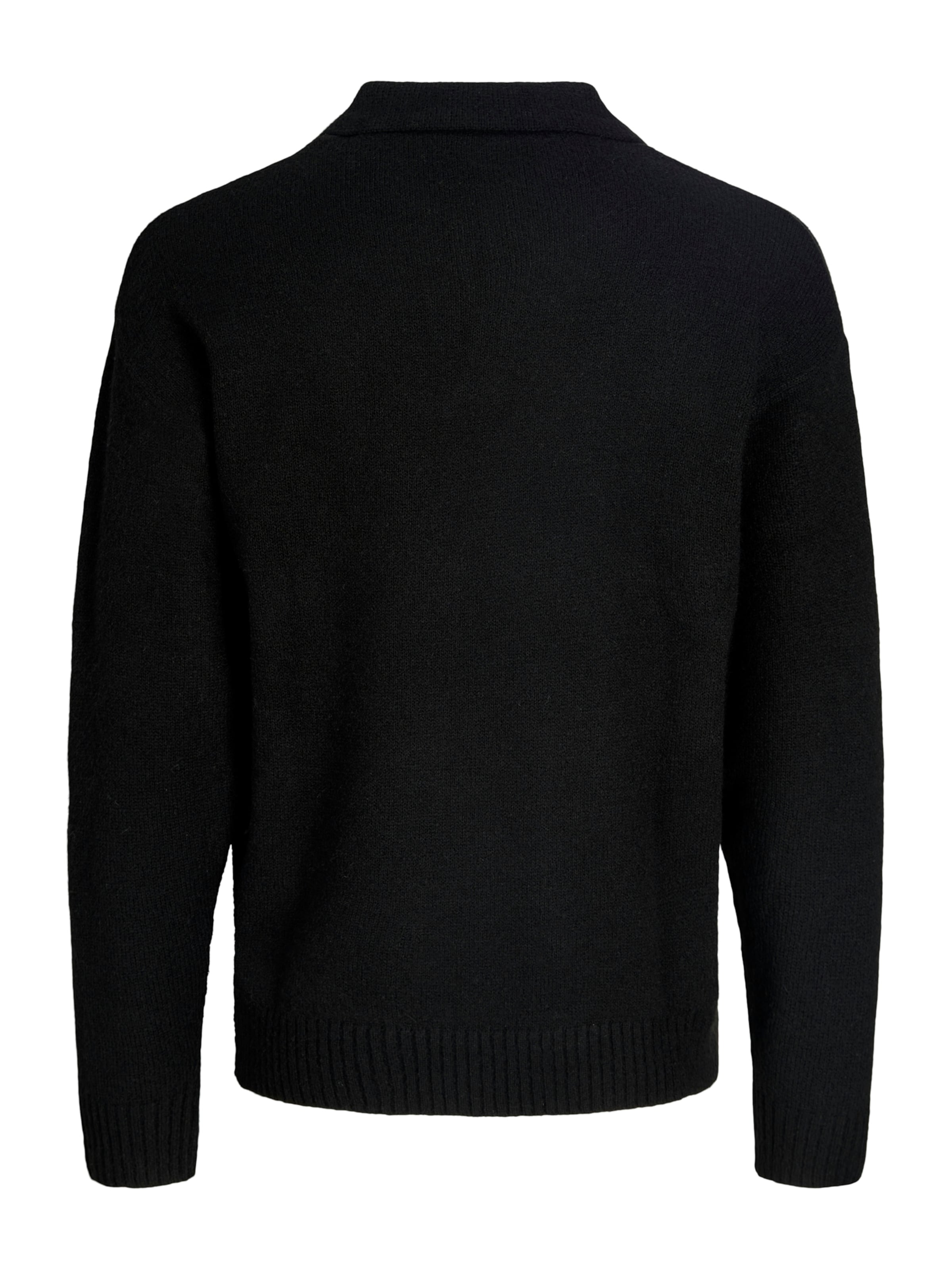 melns JACK & JONES Džemperis 'JJSOHO OLLIE'