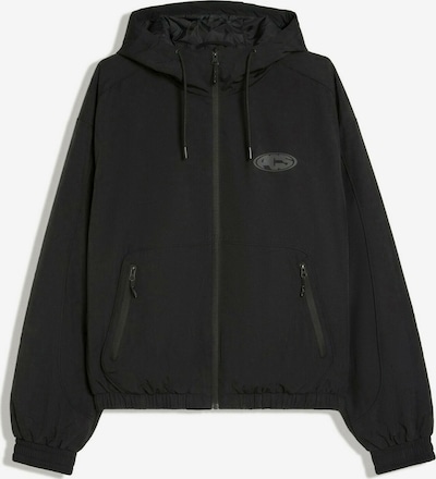 Bershka Välikausitakki koossa XS värissä musta, Tuotenäkymä