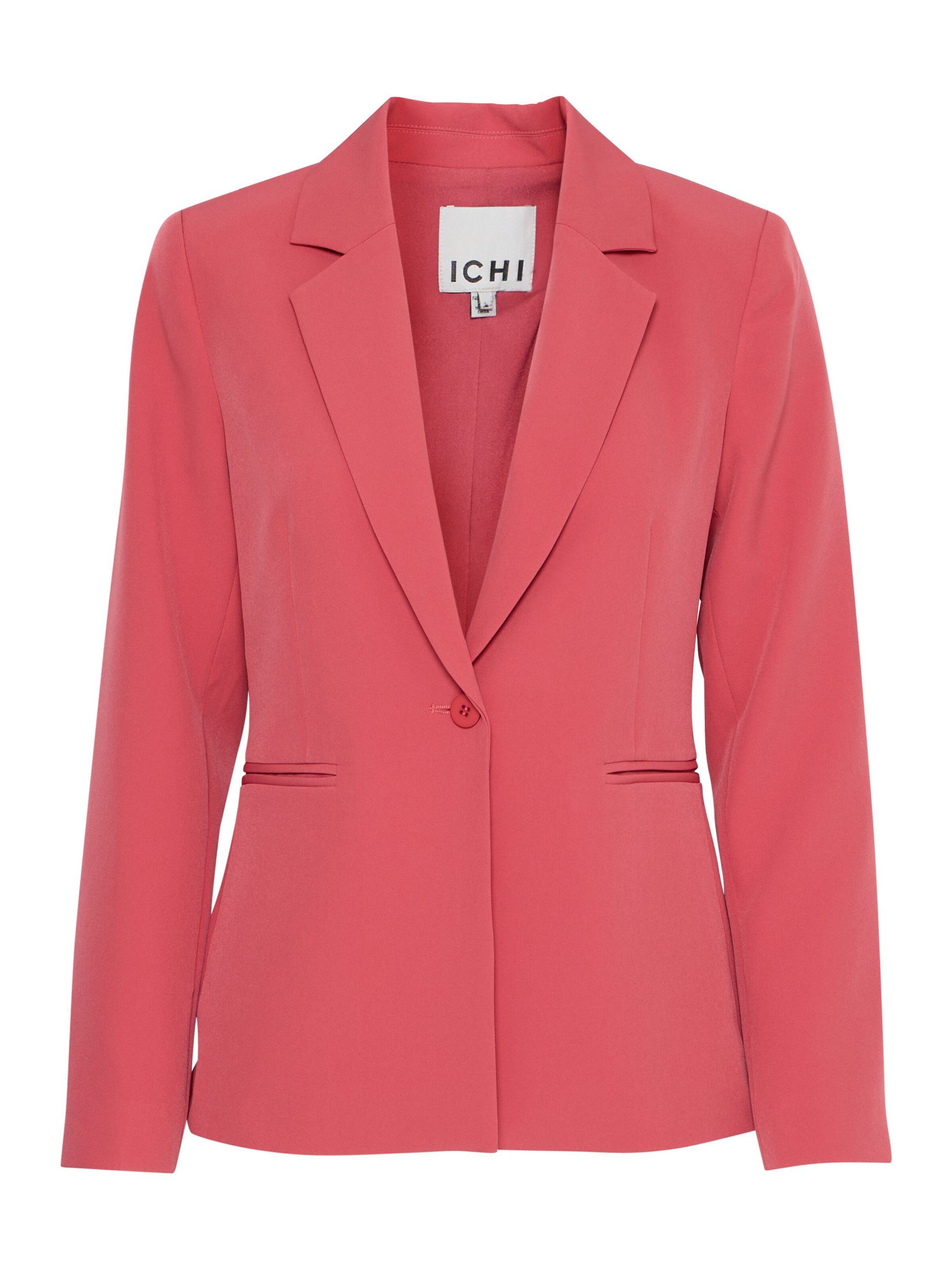 ICHI Slimfit Blazers 'Lexi' in Roze: voorkant