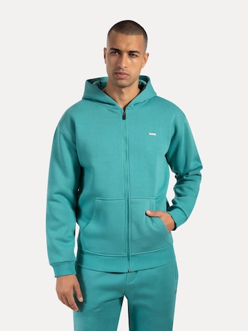 Veste de survêtement Smilodox en bleu : devant