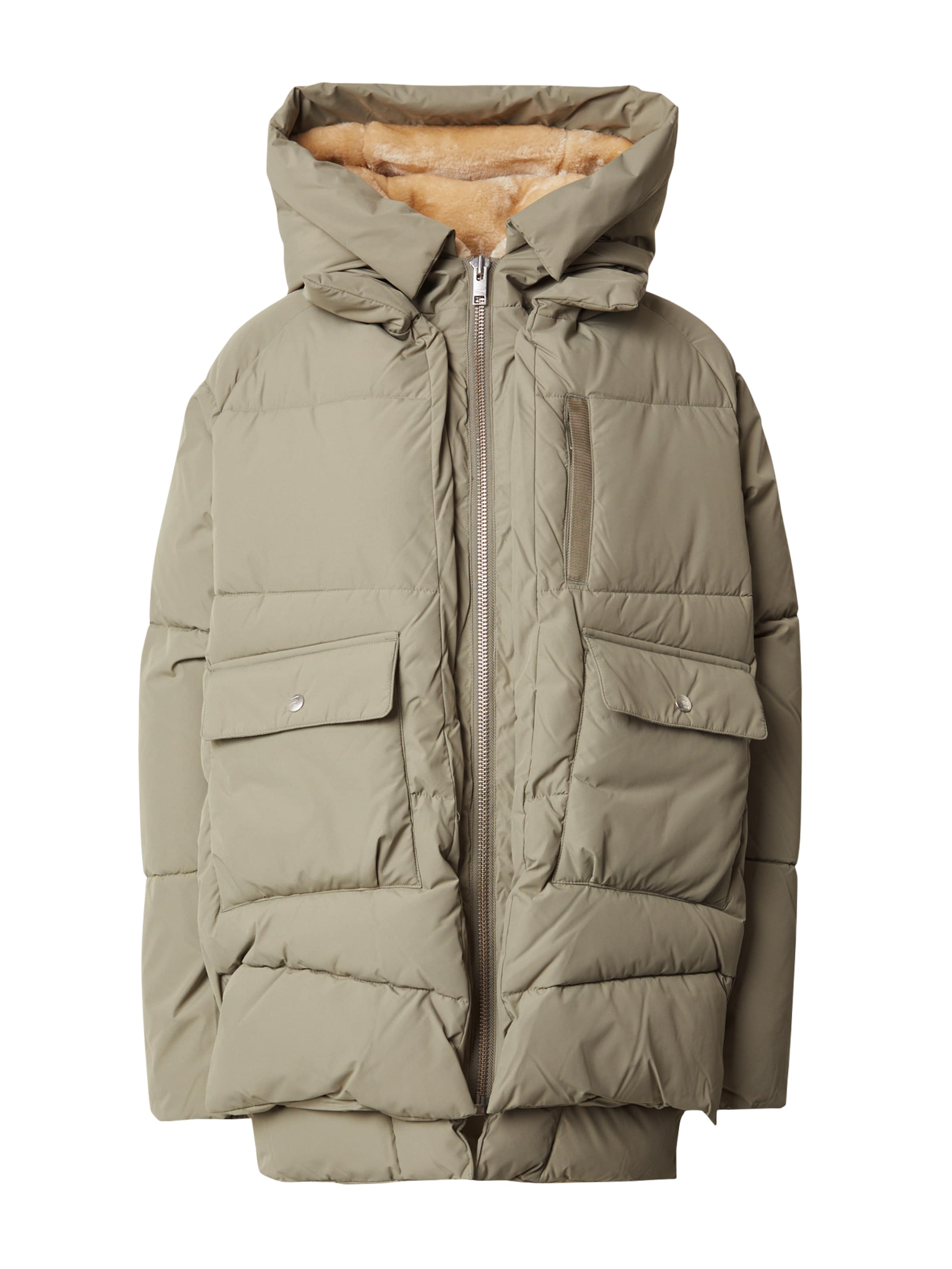 Embassy of Bricks and Logs Χειμερινό μπουφάν 'Lyndon' σε πράσινο: μπροστά