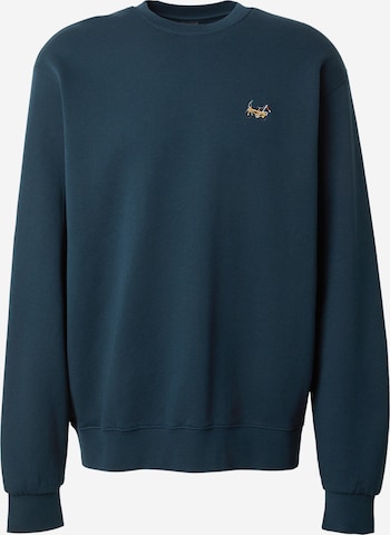IriedailySweater majica 'Bonacycle' - plava boja: prednji dio