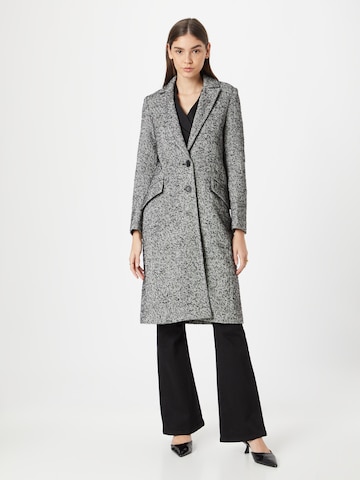 Manteau mi-saison Sisley en gris : devant