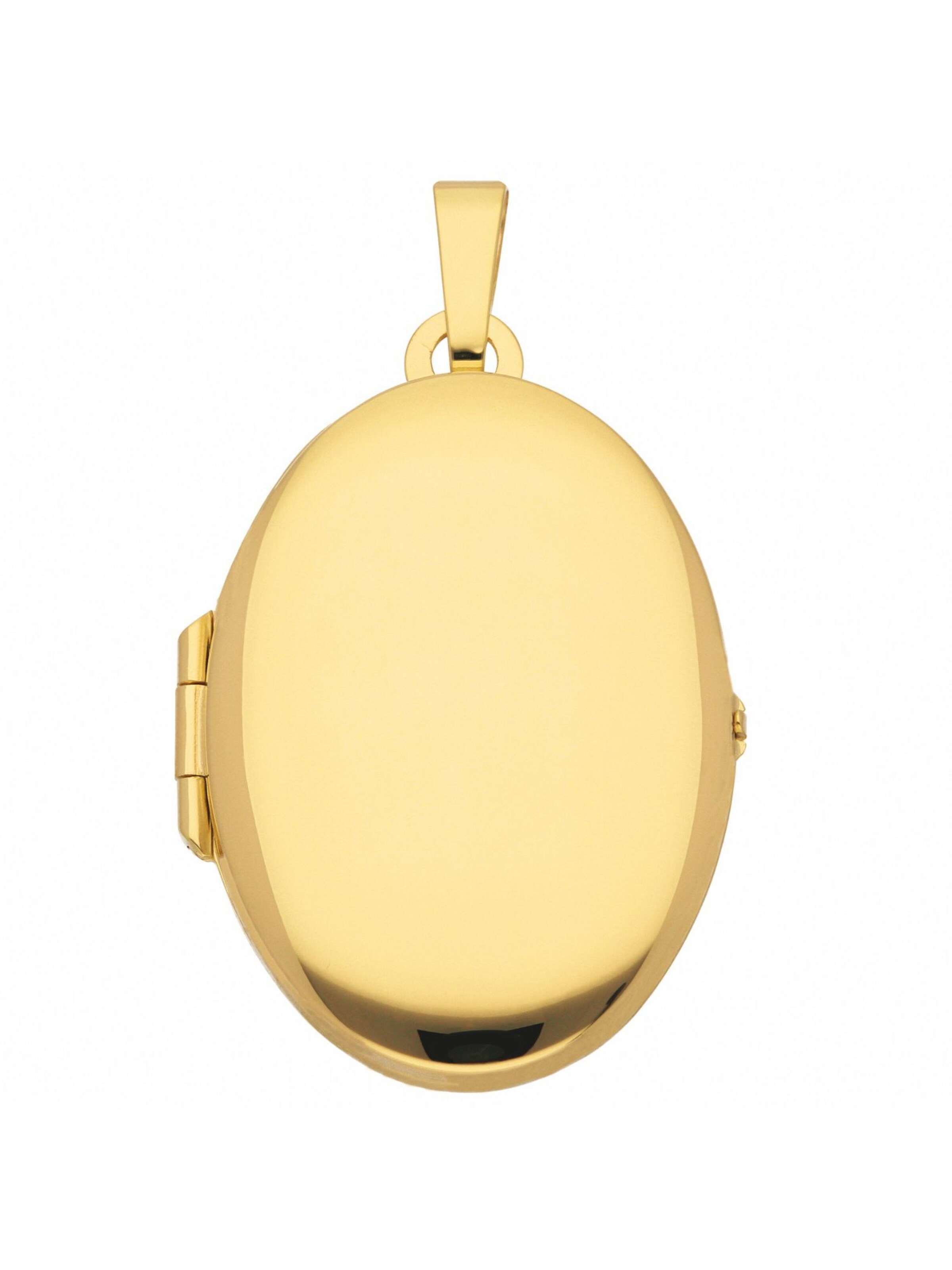 Adelia´s Pendant in Gold: front