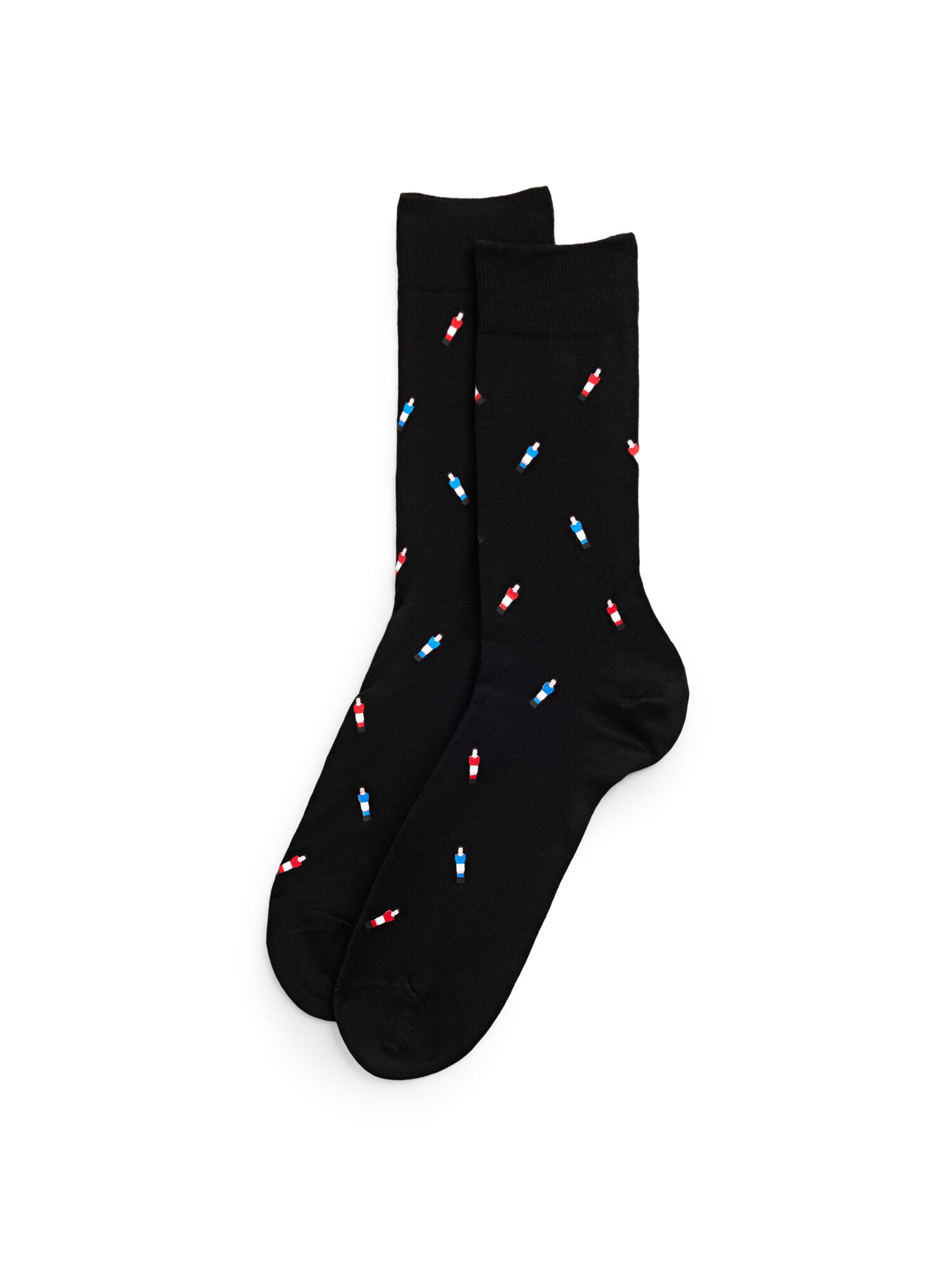 IUMAN Intimissimi Uomo Socks in Black: front