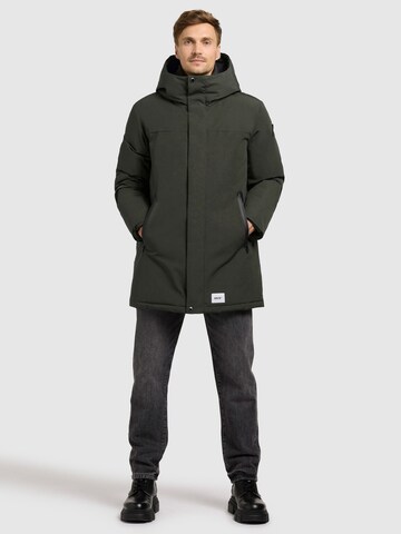 khujo - Casaco de inverno 'Kann' em verde